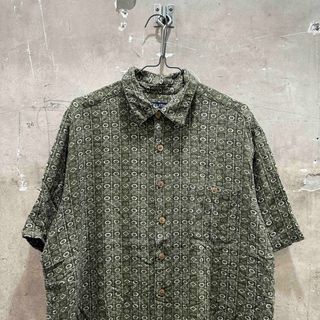 USA古着ピューリタン PURITAN レーヨンシャツ アロハ 柄シャツ(シャツ)