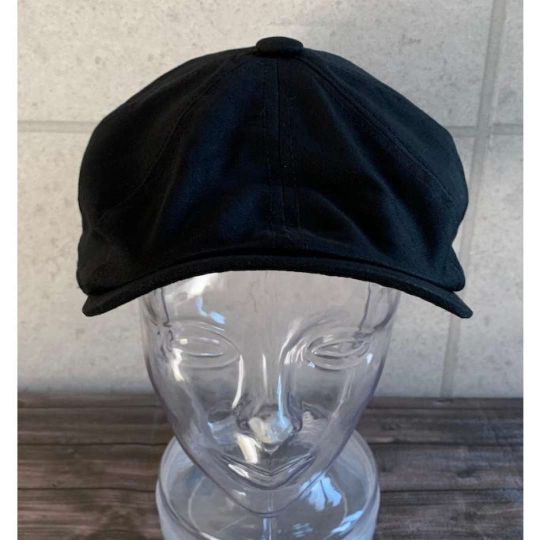 送料込 帽子 XL 大きいサイズ ハンチング キャスケット ハンキャス 男女 黒 メンズの帽子(キャスケット)の商品写真