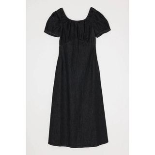 マウジー(moussy)のMOUSSY♡ROUND NECK DENIM DRESS(ロングワンピース/マキシワンピース)