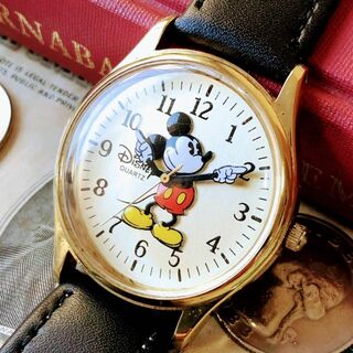 ディズニー(Disney)の#3029【超可愛い！】 ディズニー ミッキーマウス  動作良好 クォーツ(腕時計(アナログ))