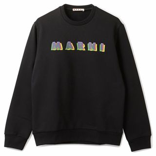 マルニ MARNI 【大人もOK】キッズ トレーナー RAINBOWロゴ スウェットシャツ 長袖 2024年春夏新作 M01076 M00J6 0M900