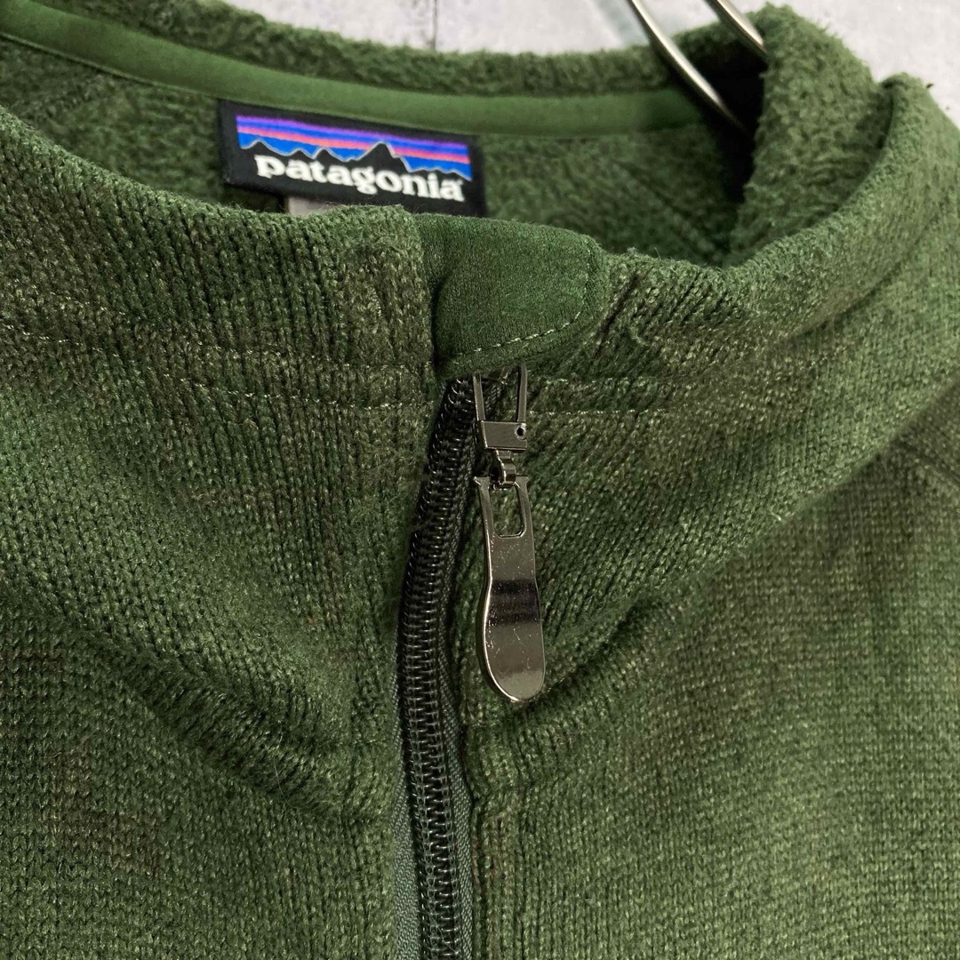 patagonia(パタゴニア)の【希少】patagonia/パタゴニア ベターセーター フーディ XL グリーン メンズのトップス(パーカー)の商品写真