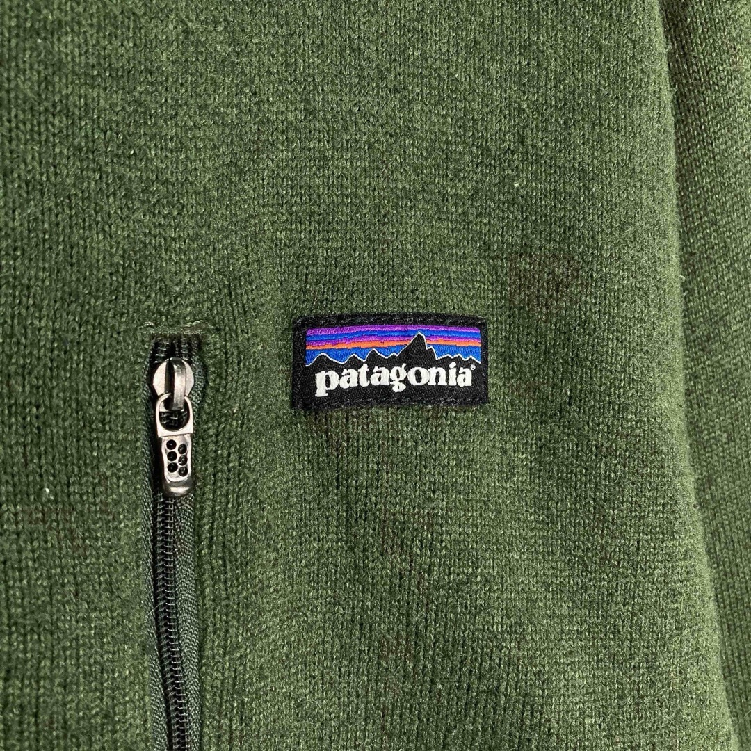 patagonia(パタゴニア)の【希少】patagonia/パタゴニア ベターセーター フーディ XL グリーン メンズのトップス(パーカー)の商品写真