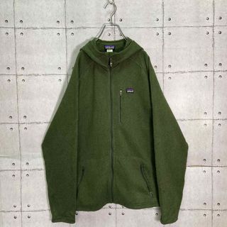 パタゴニア(patagonia)の【希少】patagonia/パタゴニア ベターセーター フーディ XL グリーン(パーカー)