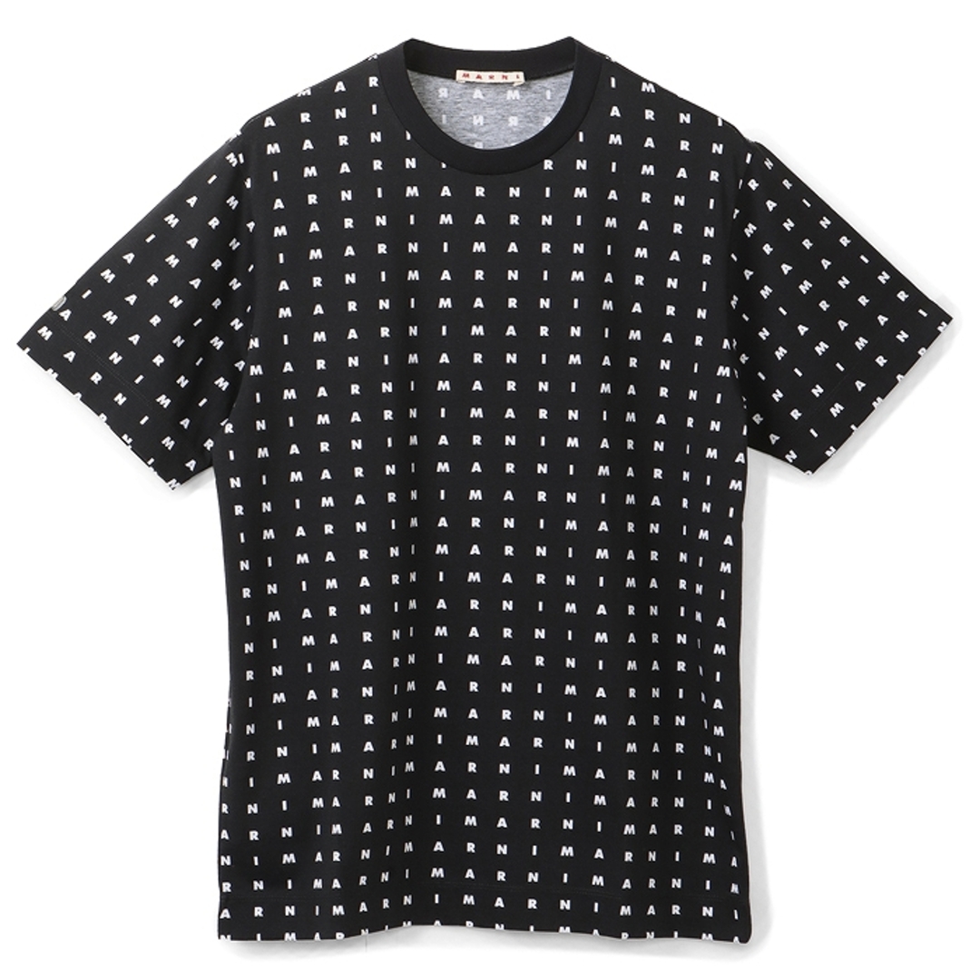 Marni(マルニ)のマルニ MARNI 【大人もOK】キッズ Tシャツ ロゴ 半袖 クルーネック ショートスリーブシャツ 2024年春夏新作 M01095 M00S5 0M900 キッズ/ベビー/マタニティのキッズ服女の子用(90cm~)(Tシャツ/カットソー)の商品写真