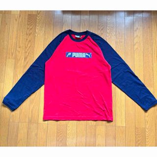 90~00s PUMA ラグラン ロンT Y2K サイズXL ヴィンテージ