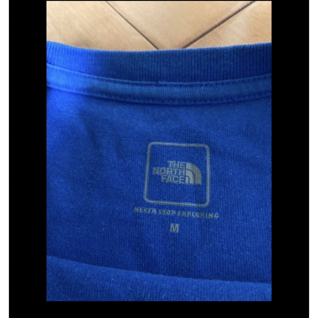 THE NORTH FACE(ザノースフェイス)のザノースフェイスブルーコットンT メンズのトップス(Tシャツ/カットソー(半袖/袖なし))の商品写真