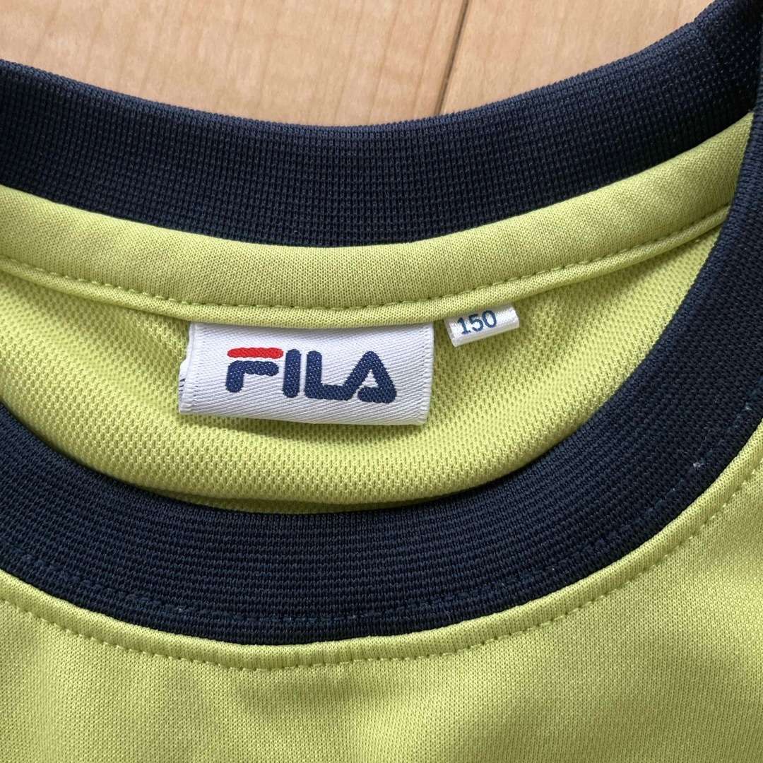 FILA(フィラ)のFILA 半袖シャツ 150 女子 キッズ/ベビー/マタニティのキッズ服女の子用(90cm~)(Tシャツ/カットソー)の商品写真