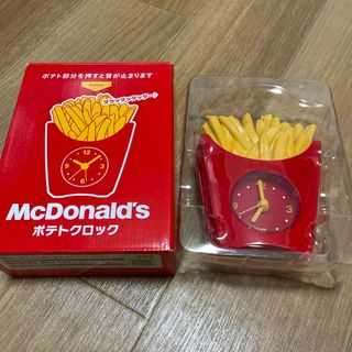 マックポテト時計(置時計)