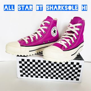 オールスター(ALL STAR（CONVERSE）)のコンバースオールスター　ＢＴ　シャークソール　ハイカットスニーカー　厚底(スニーカー)