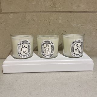 ディプティック(diptyque)のDiptyque スモールキャンドル コフレ　ミニ　3個セット(キャンドル)