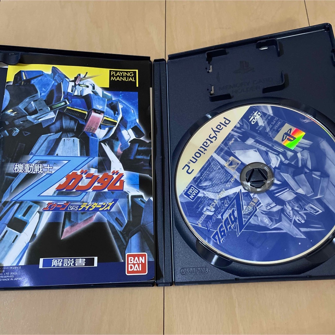 PlayStation2(プレイステーション2)の機動戦士Zガンダム エゥーゴVS.ティターンズ他ガンダムvs系PS2ソフト4本 エンタメ/ホビーのゲームソフト/ゲーム機本体(家庭用ゲームソフト)の商品写真