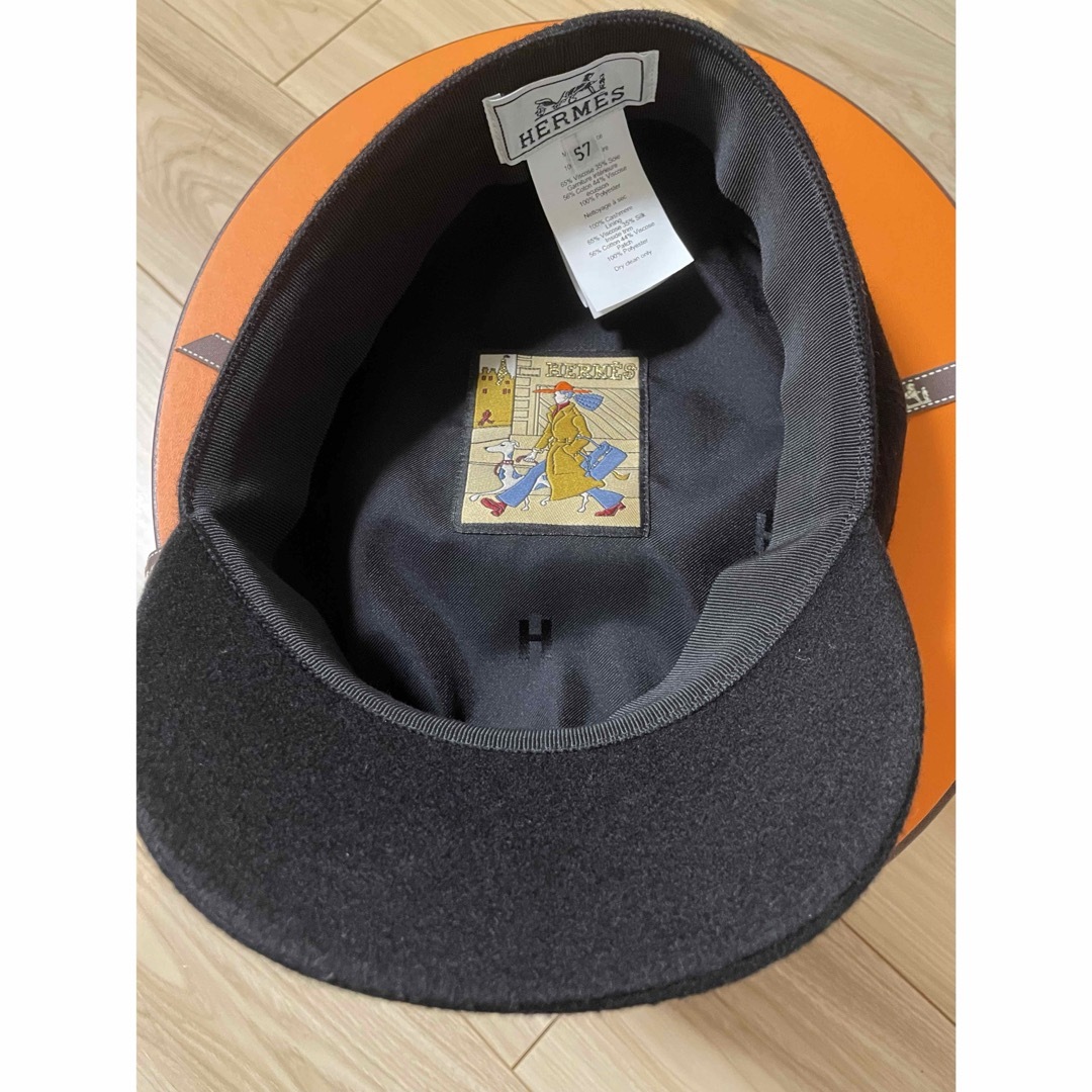 本日限定価格 HERMES キャスケット ドーヴィルキャップ HERMES ドーヴィル 帽子 キャスケット キャスケット