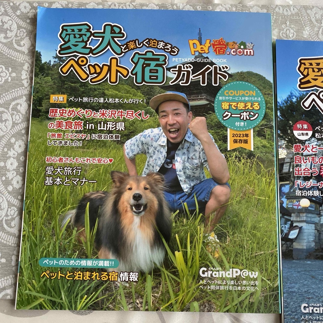 愛犬と楽しく泊まろう ペット宿ガイド2冊セット エンタメ/ホビーの本(その他)の商品写真