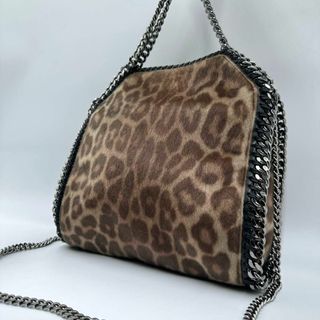 ステラマッカートニー(Stella McCartney)の未使用級 ステラマッカートニー ファラベラ ミニトート 2way 豹 レオパード(ショルダーバッグ)