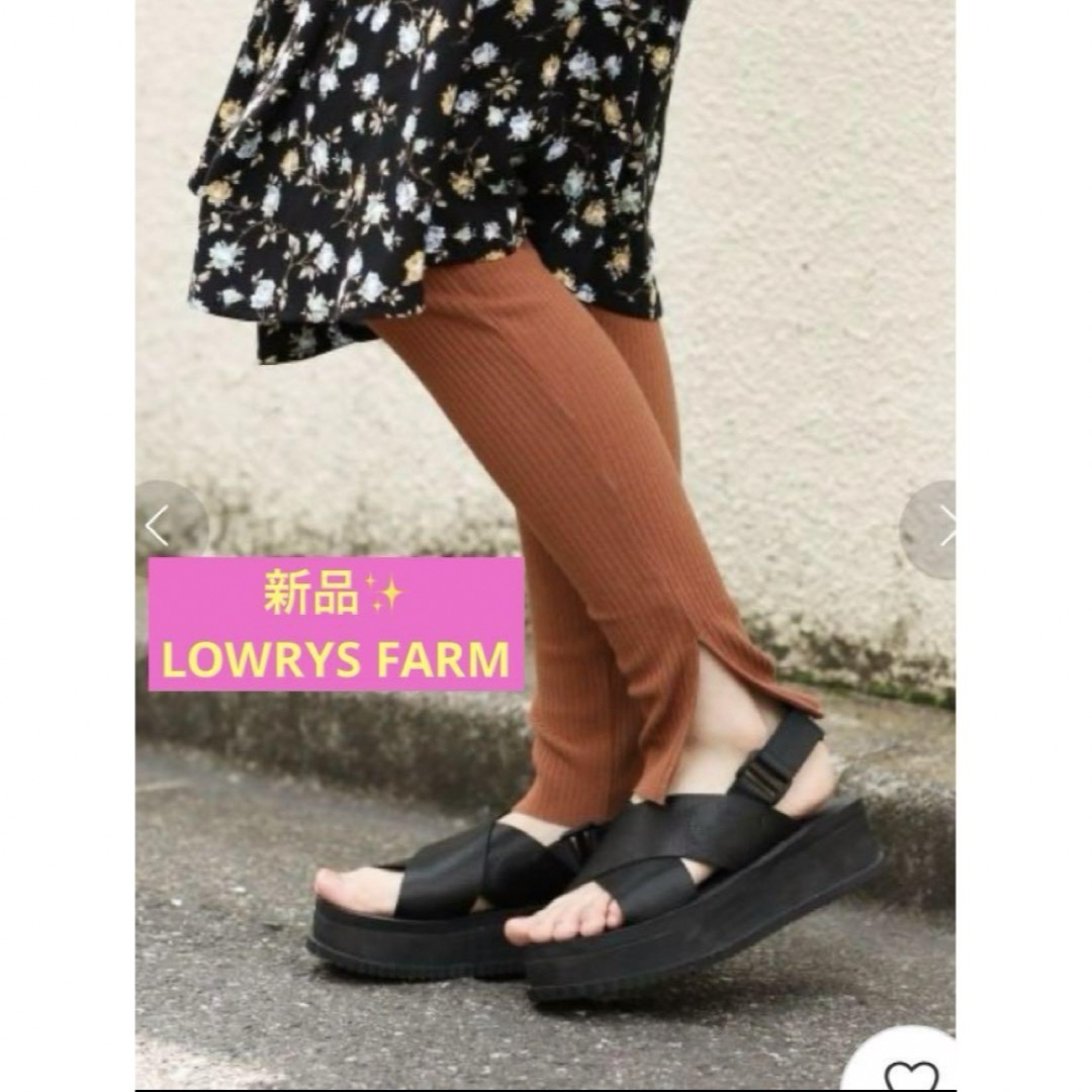 LOWRYS FARM(ローリーズファーム)の感謝sale❤️1202❤️新品✨LOWRYS FARM❤️履きやすいレギンス レディースのパンツ(その他)の商品写真