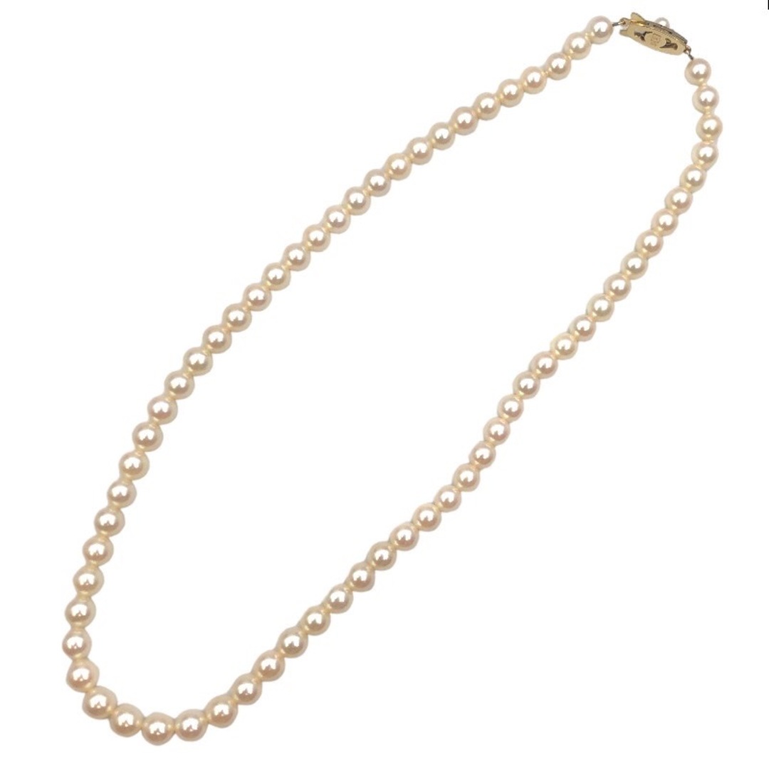 MIKIMOTO(ミキモト)の　ミキモト MIKIMOTO K14　パールネックレス K14ゴールド ジュエリー レディースのアクセサリー(ネックレス)の商品写真