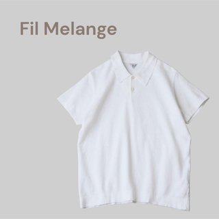 フィルメランジェ(FilMelange)のFilMelange OKKER オッカー ニットポロシャツ(ポロシャツ)