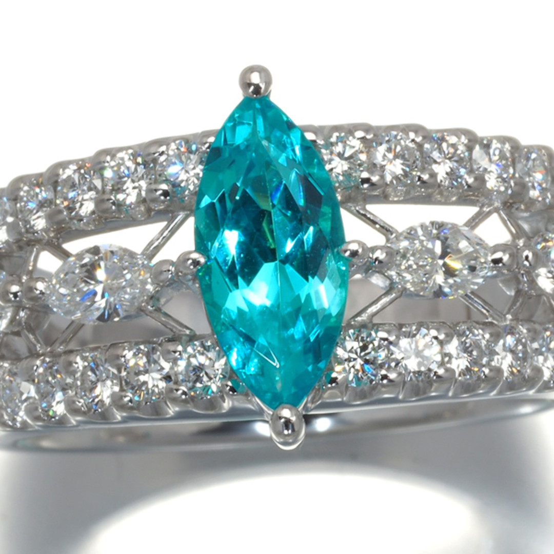 タサキ ブラジル産 極上パライバトルマリン 0.85ct ダイヤ タサキ ブラジル産 極上パライバトルマリン 0.85ct ダイヤ