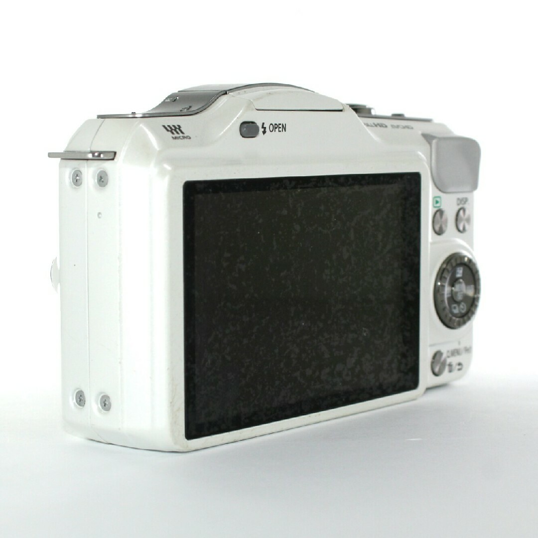 Panasonic(パナソニック)のPanasonic LUMIX DMC-GF5 ミラーレス ホワイト✨完動品✨ スマホ/家電/カメラのカメラ(ミラーレス一眼)の商品写真