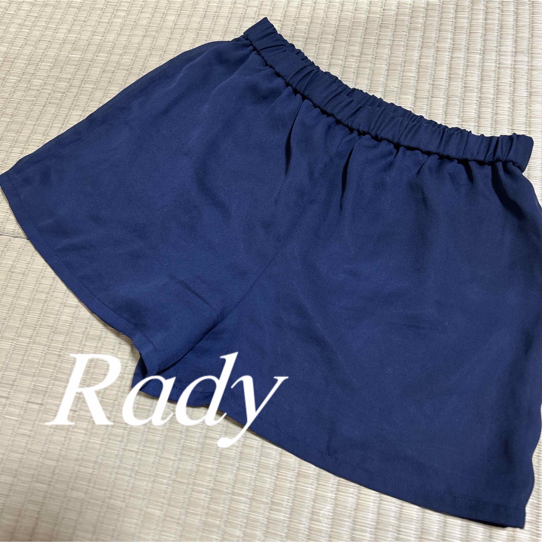 Rady(レディー)の新品 Rady シフォンショートパンツ rienda resexxy  GYDA レディースのパンツ(ショートパンツ)の商品写真