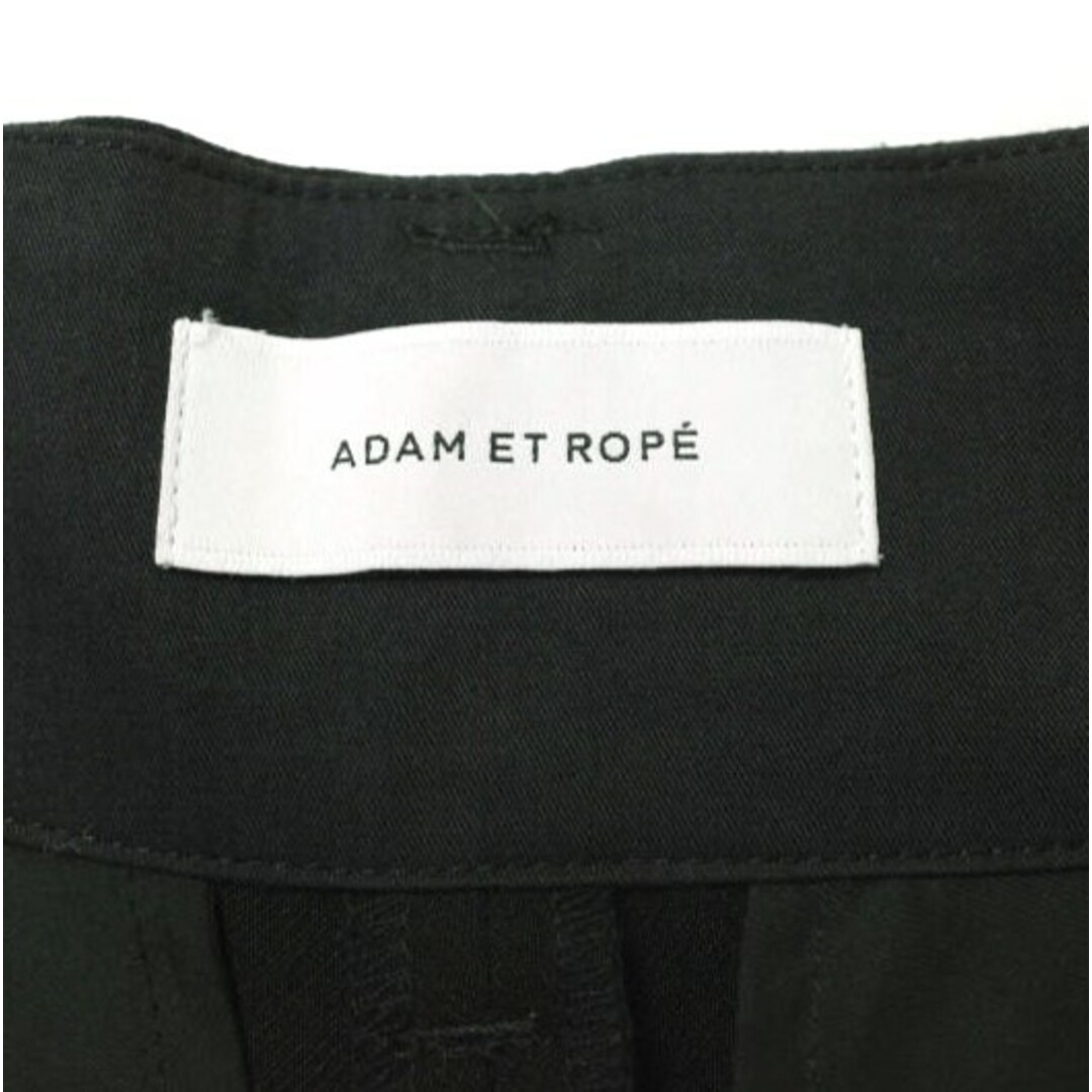 Adam et Rope'(アダムエロぺ)のADAM ET ROPE アダムエロペ 22AW サステナブル バナナコクーンシルエットパンツ GAS22080 36 ブラック 1タック ボトムス【中古】【ADAM ET ROPE】 レディースのパンツ(カジュアルパンツ)の商品写真