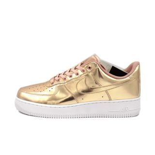 ナイキ(NIKE)のナイキ NIKE ■ 【 AIR FORCE 1 LOW Metallic Bronze CQ6566 900 】エア フォース 1 ロー メタリック ブロンズ スニーカー　f21758(スニーカー)