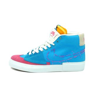 ナイキ(NIKE)のナイキ NIKE ■ 【 SB BLAZER Zoom MID Edge CI3833 400 】 SB ブレーザー ミッド ブルー スニーカー　f21759(スニーカー)