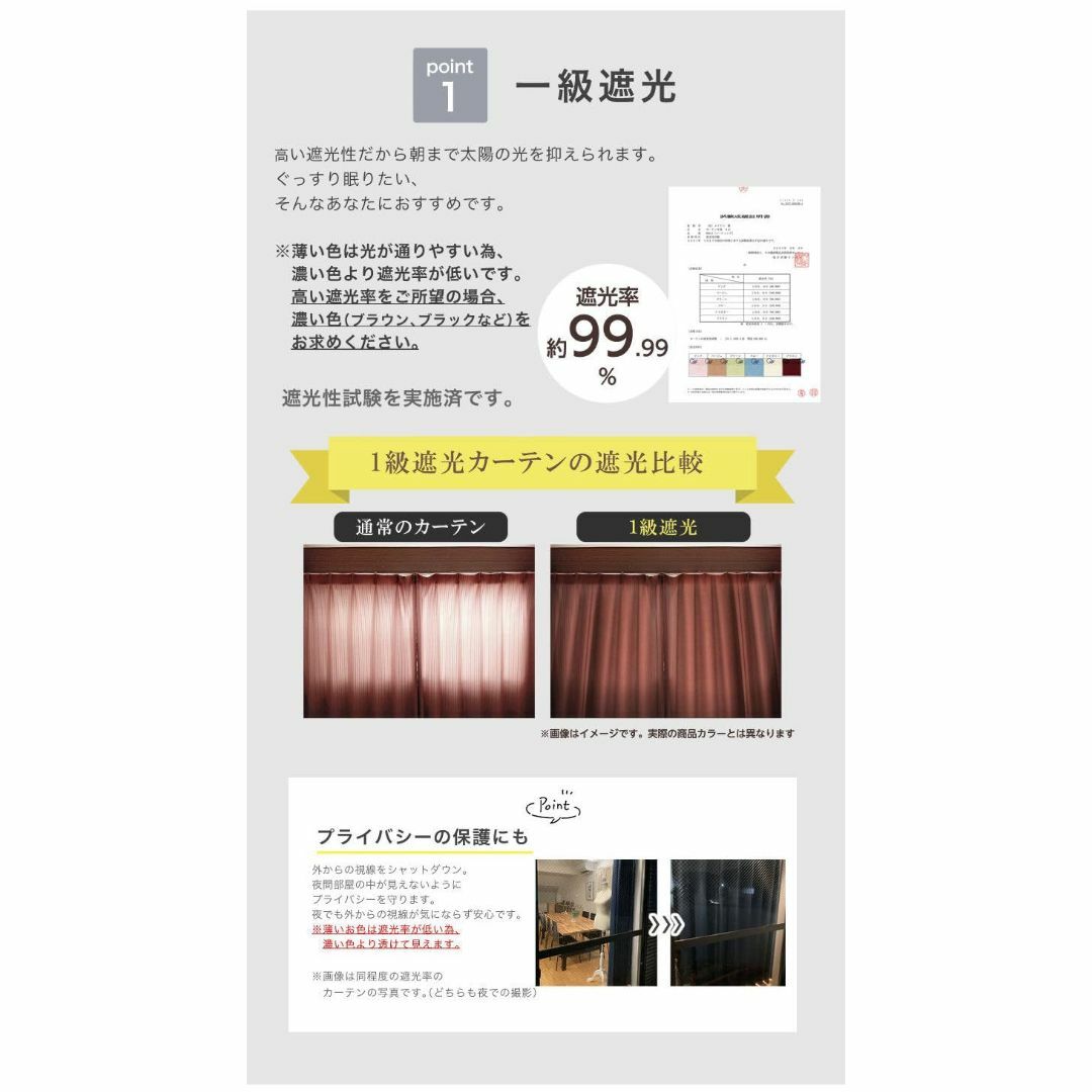 【色: グリーン】curtain-fabfun １級遮光 完全遮光 遮熱 遮音  その他のその他(その他)の商品写真