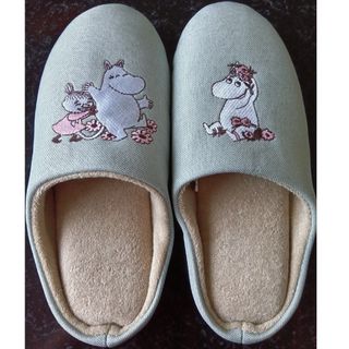 MOOMIN - 【心地よい♡】ムーミン 洗えるルームスリッパ