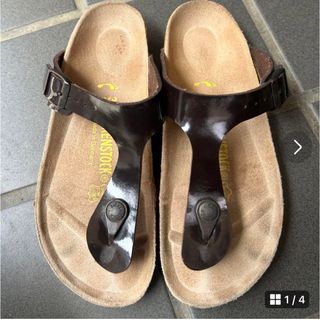 ビルケンシュトック(BIRKENSTOCK)の［美品］BIRKENSTOCK  ギゼ  (サンダル)