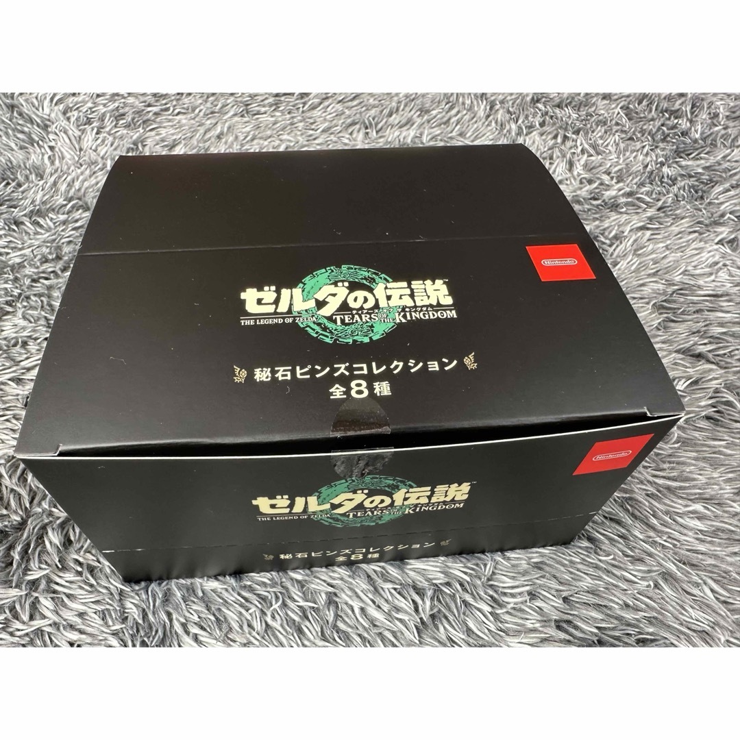 ゼルダの伝説  秘石 ティアーズ オブ ザ キングダム ピンズコレクションBOX エンタメ/ホビーのおもちゃ/ぬいぐるみ(キャラクターグッズ)の商品写真