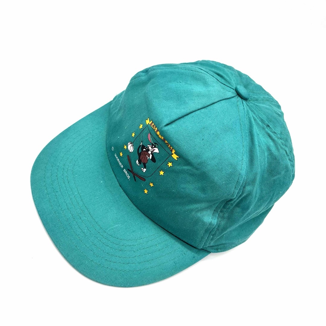 VINTAGE(ヴィンテージ)の【90s】ワーナーブラザーズ オフィシャル キャラクタープリント5パネルキャップ メンズの帽子(キャップ)の商品写真
