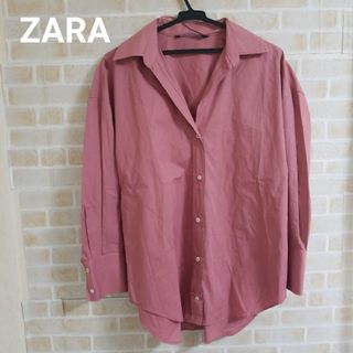 ザラ(ZARA)のZARA 開襟オーバーシャツ(シャツ/ブラウス(長袖/七分))