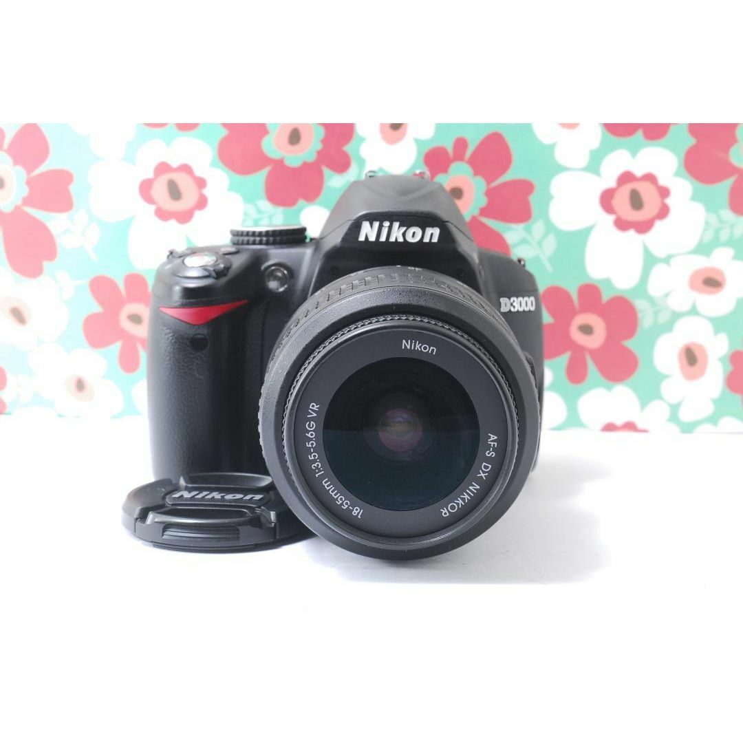 Nikon(ニコン)の❤️初心者でも使いこなせる一眼レフ❤Nikon Ｄ3000❤️スマホに送れる❤ スマホ/家電/カメラのカメラ(デジタル一眼)の商品写真