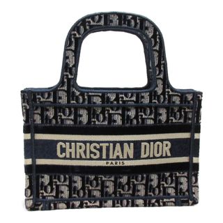 ディオール(Dior)のディオール オブリーク エンブロイダリー ブックトート ミニバッグ ハンドバッグ ハンドバッグ(ハンドバッグ)