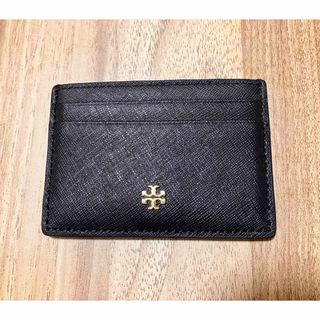 トリーバーチ(Tory Burch)のTORY BURCH カードケース　黒(パスケース/IDカードホルダー)