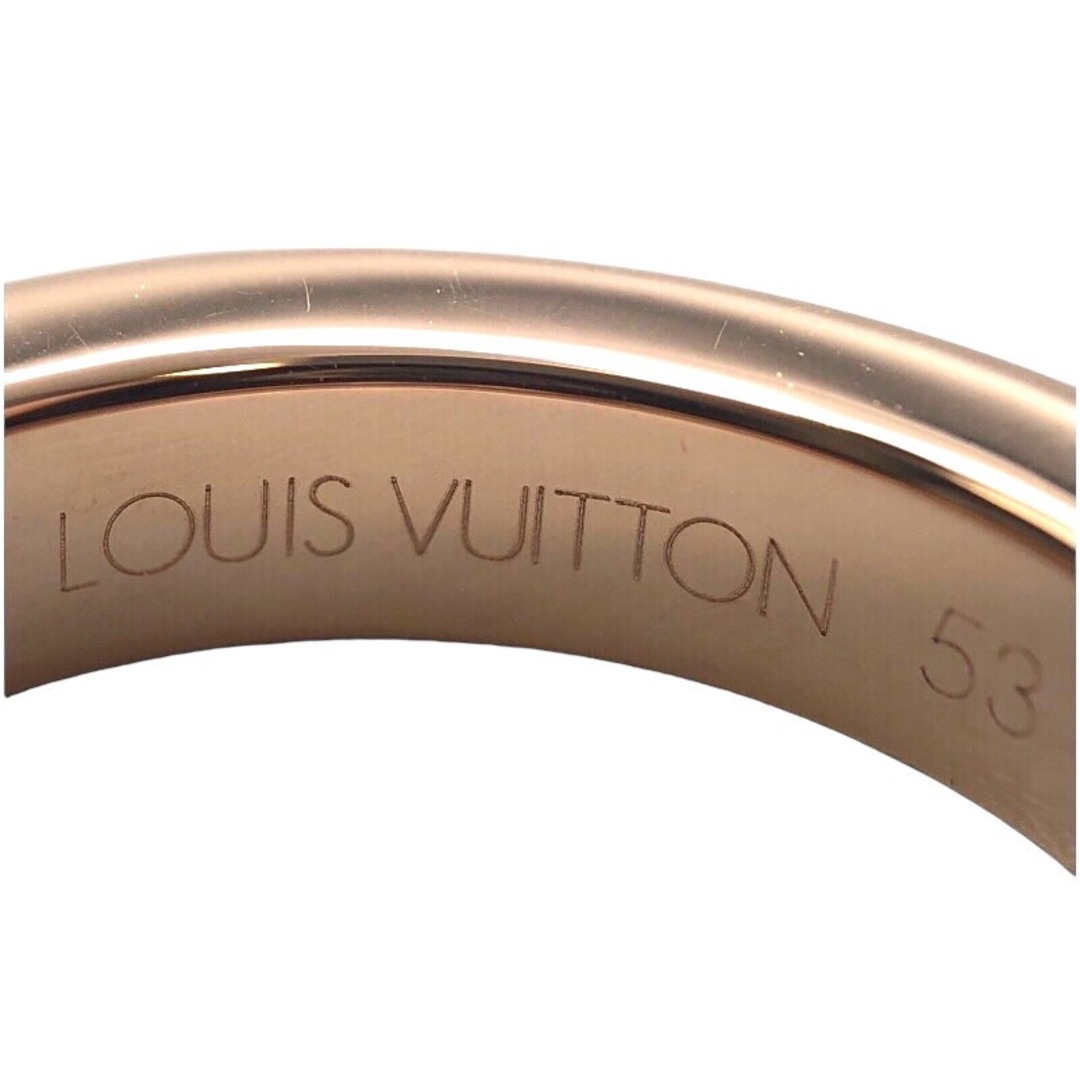 LOUIS VUITTON(ルイヴィトン)の　ルイ・ヴィトン LOUIS VUITTON プティットバーグ クルー リング 750PG K18ピンクゴールド ジュエリー レディースのアクセサリー(リング(指輪))の商品写真