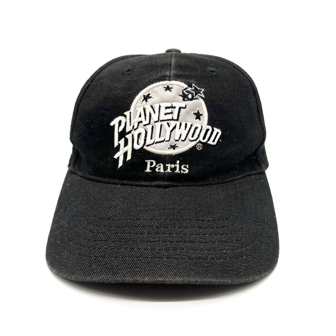 VINTAGE(ヴィンテージ)の【90s】PLANET HOLLYWOOD Paris ロゴキャップ 6パネル メンズの帽子(キャップ)の商品写真