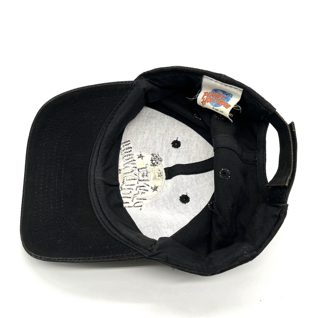 VINTAGE(ヴィンテージ)の【90s】PLANET HOLLYWOOD Paris ロゴキャップ 6パネル メンズの帽子(キャップ)の商品写真