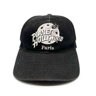 VINTAGE - 【90s】PLANET HOLLYWOOD Paris ロゴキャップ 6パネル