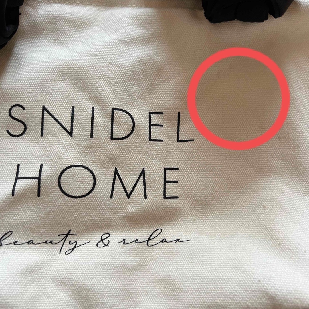 SNIDEL HOME(スナイデルホーム)のSNIDELHOME スナイデルホーム オーガニックキャンバストート SMALL レディースのバッグ(トートバッグ)の商品写真