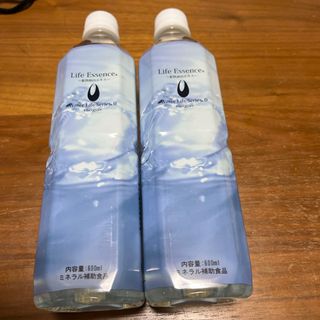 エコウォーターライフエッセンス600ml×2本(ミネラルウォーター)