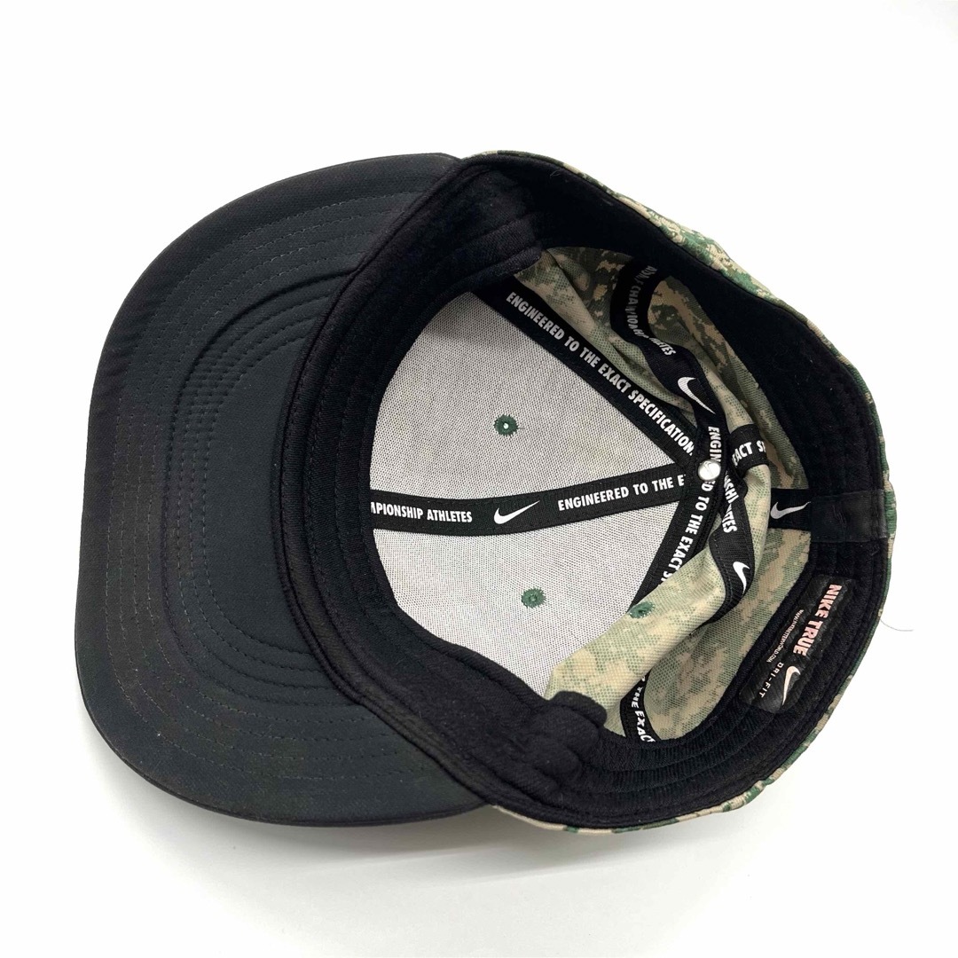 NIKE(ナイキ)の【00s】NIKE Dry-Fit 迷彩柄 スウォッシュロゴキャップ 6パネル メンズの帽子(キャップ)の商品写真
