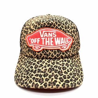 ヴァンズ(VANS)の【00s】VANS OFF THE WALL レオパード メッシュロゴキャップ(キャップ)