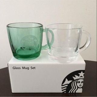 スターバックスコーヒー(Starbucks Coffee)の⭐︎スタバ ガラス マグカップセット(グラス/カップ)