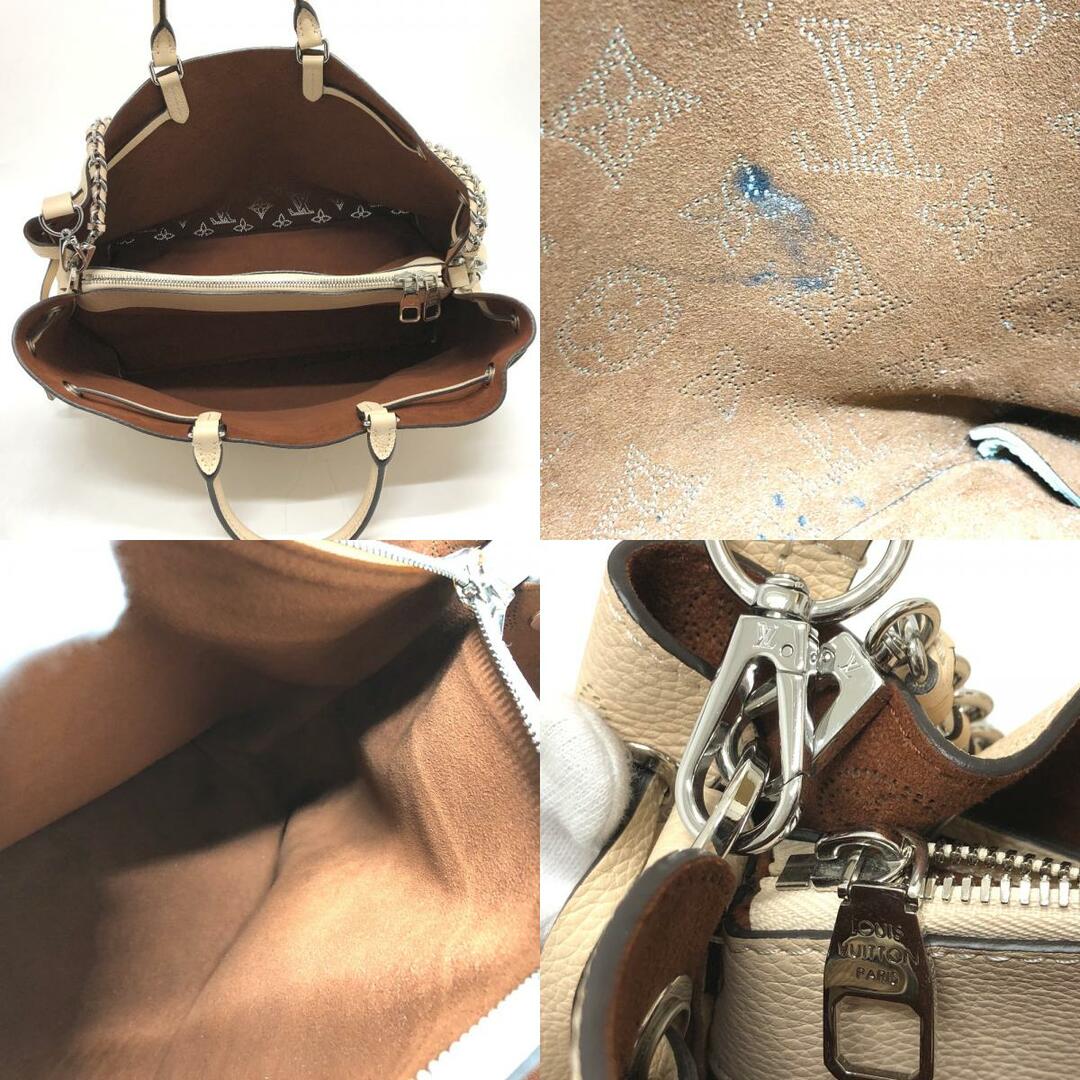 LOUIS VUITTON(ルイヴィトン)のルイヴィトン LOUIS VUITTON マヒナ ベラ M59203 2WAY カバン トートバッグ カーフレザー GALET(ガレ)  シルバー金具 レディースのバッグ(トートバッグ)の商品写真