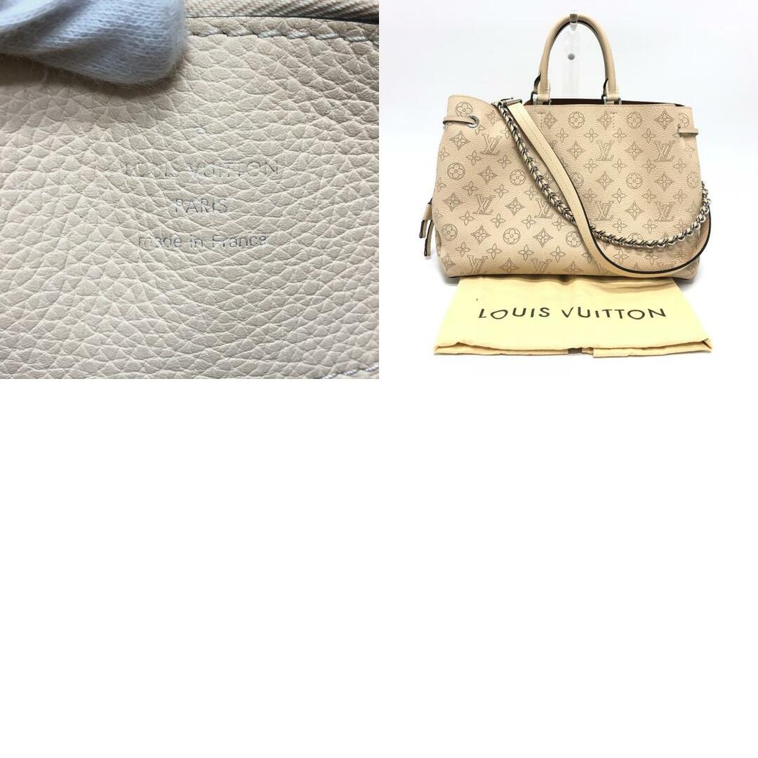 LOUIS VUITTON(ルイヴィトン)のルイヴィトン LOUIS VUITTON マヒナ ベラ M59203 2WAY カバン トートバッグ カーフレザー GALET(ガレ)  シルバー金具 レディースのバッグ(トートバッグ)の商品写真