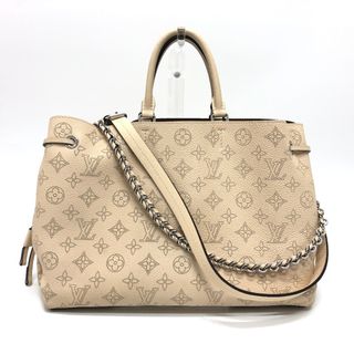 ルイヴィトン(LOUIS VUITTON)のルイヴィトン LOUIS VUITTON マヒナ ベラ M59203 2WAY カバン 肩掛け 斜め掛け ショルダーバッグ トートバッグ カーフレザー GALET(ガレ)  シルバー金具(トートバッグ)