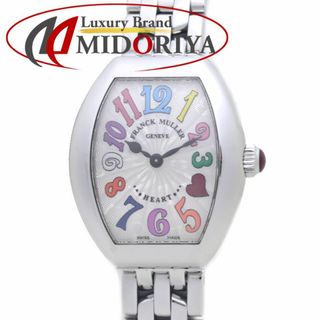 フランクミュラー(FRANCK MULLER)のFRANCK MULLER フランクミュラー ハートトゥハート トレゾ 5002SQZC4HJCOLAC カラードリーム【'19年正規店購入/電池交換済】 ステンレススチール  レディース /39412【中古】【腕時計】(腕時計)